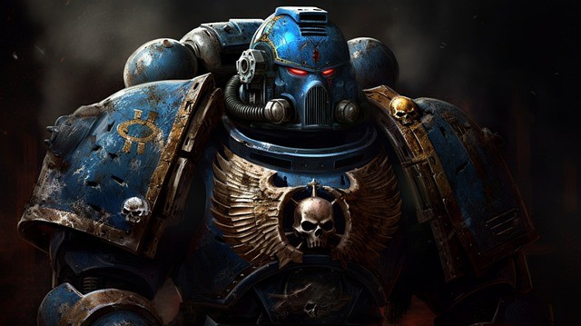 space marine character
